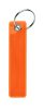 KEYFLECT Fényvisszaverő kulcstartó, PVC, narancssárga