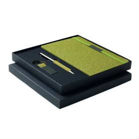 CHIPPEWA SET 3 részes ajándékszett dobozban, zöld