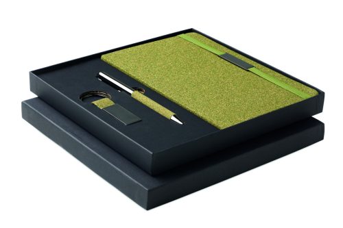 CHIPPEWA SET 3 részes ajándékszett dobozban, zöld