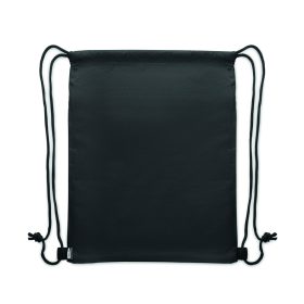 BANGKOK BAG Húzózsinóros táska, 600D RPET, sötétzöld