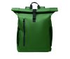 BANGKOK ROLL Rolltop laptop hátizsák 600D, sötétzöld