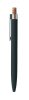 BERGAMO + Újrahaszn.alumínium golyóstoll, fekete
