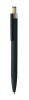 BERGAMO ++ Újrahaszn.alumínium golyóstoll, fekete