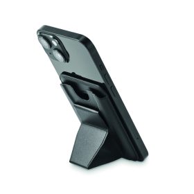 LEAMAG Mágneses PU kártyatartó, fekete