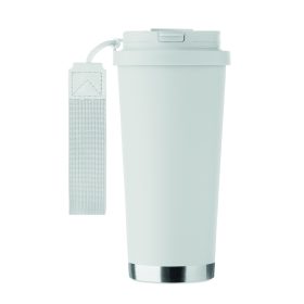 TOPAZ LARGE Duplafalú pohár 500 ml, fehér