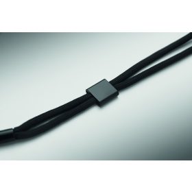 NONETTE WRIST RPET zsinór telefontartó pánt, fekete