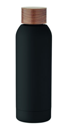 GEISER Szimplafalú palack 700 ml, fekete