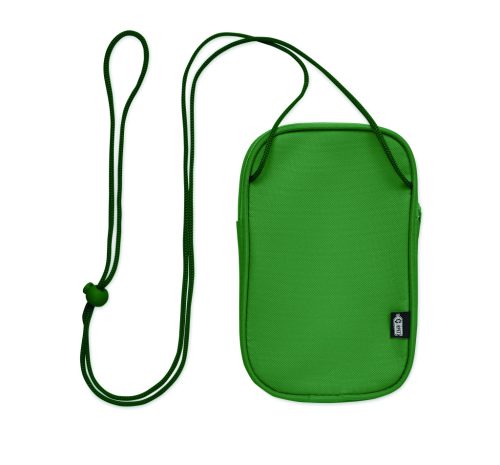 KOROVIN POUCH RPET keresztpántos úti tok, zöld