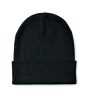 BEANIX Kötött sapka mandzsettával, fekete
