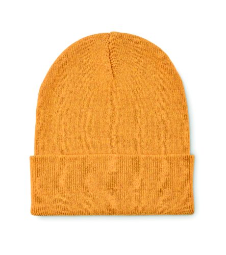 BEANIX Kötött sapka mandzsettával, sárga