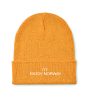 BEANIX Kötött sapka mandzsettával, sárga