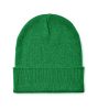 BEANIX Kötött sapka mandzsettával, bottle green