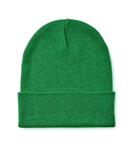 BEANIX Kötött sapka mandzsettával, bottle green