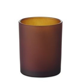 KIVAS WOOD Növényi viaszgyertya 80 g, barna