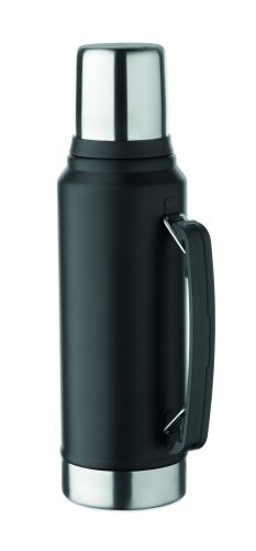 NYIMA Duplafalú palack 1 l, fekete