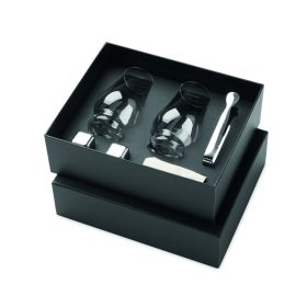 MALT Whisky kóstoló pohár készlet, fa