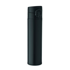 BOTS Duplafalú palack 300 ml, fekete