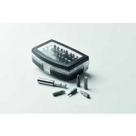 SCREY 32 részes bitfej készlet, fekete