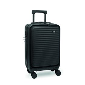 CITY 20 colos ABS gurulós bőrönd, fekete