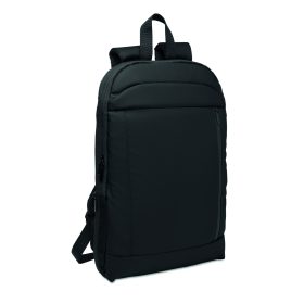 XPANDA Bővíthető 600D RPET hátizsák, fekete