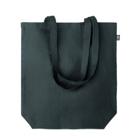 NAIMA TOTE Kenderszövet bevásárlótáska, fekete