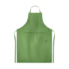 NAIMA APRON Kenderszövet állítható kötény, zöld