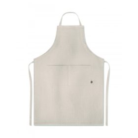 NAIMA APRON Kenderszövet állítható kötény, bézs