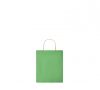 PAPER TONE S Kis papír ajándéktasak, 90 g, zöld