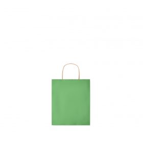 PAPER TONE S Kis papír ajándéktasak, 90 g, zöld