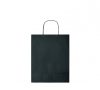 PAPER TONE M Közepes papír ajándéktasak, fekete
