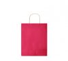 PAPER TONE M Közepes papír ajándéktasak, piros