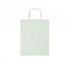 PAPER TONE M Közepes papír ajándéktasak, fehér