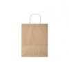 PAPER TONE M Közepes papír ajándéktasak, bézs