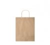 PAPER TONE M Közepes papír ajándéktasak, bézs