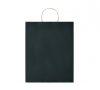 PAPER TONE L Nagy papír ajándéktasak, 90 g, fekete