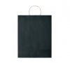 PAPER TONE L Nagy papír ajándéktasak, 90 g, fekete