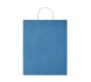 PAPER TONE L Nagy papír ajándéktasak, 90 g, kék
