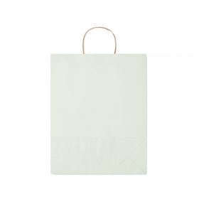 PAPER TONE L Nagy papír ajándéktasak, 90 g, fehér
