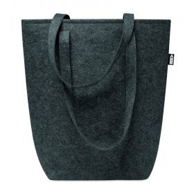 TASLO RPET filc bevásárlótáska, kőszürke