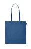 ZIMDE COLOUR Organikus pamut bevásárlótáska, kék
