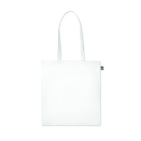 ZIMDE COLOUR Organikus pamut bevásárlótáska, fehér