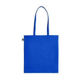 ZIMDE COLOUR Organikus pamut bevásárlótáska, királykék