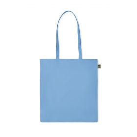 ZIMDE COLOUR Organikus pamut bevásárlótáska, babakék