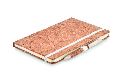 SUBER SET A5 parafa jegyzetfüzet és toll, bézs