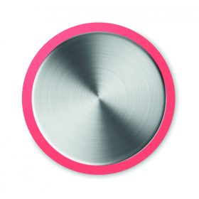 GLACIER RPET RPET palack, 600 ml, áttetszo piros