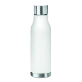 GLACIER RPET RPET palack, 600 ml, fehér