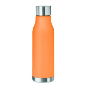 GLACIER RPET RPET palack, 600 ml, narancssárga