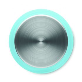 GLACIER RPET RPET palack, 600 ml, áttetszo világoskék