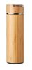 TAMPERE Duplafalú termosz, 400 ml, fa