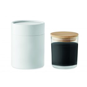 ANCIENT Vanília illatú gyertya, fekete